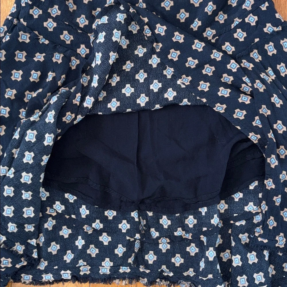 Free People Skater Skirt Size 4 or Size Small Lined Boho New York Asymmetrical - Picture 7 of 10